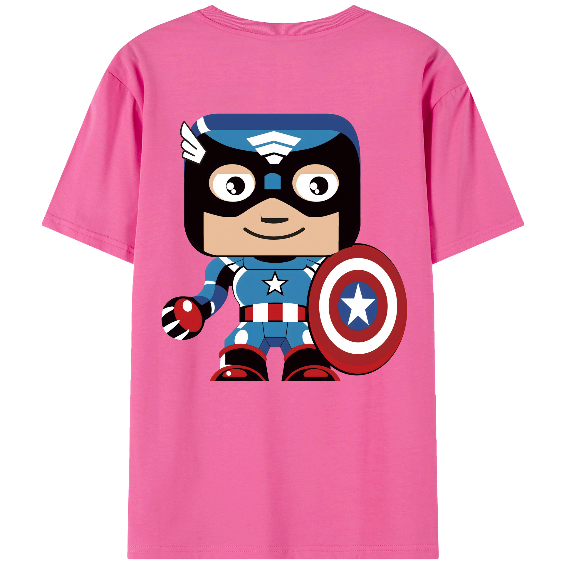 （画像用） アベンジャーズ The Avengers レディース半袖Tシャツ(バックプリント)